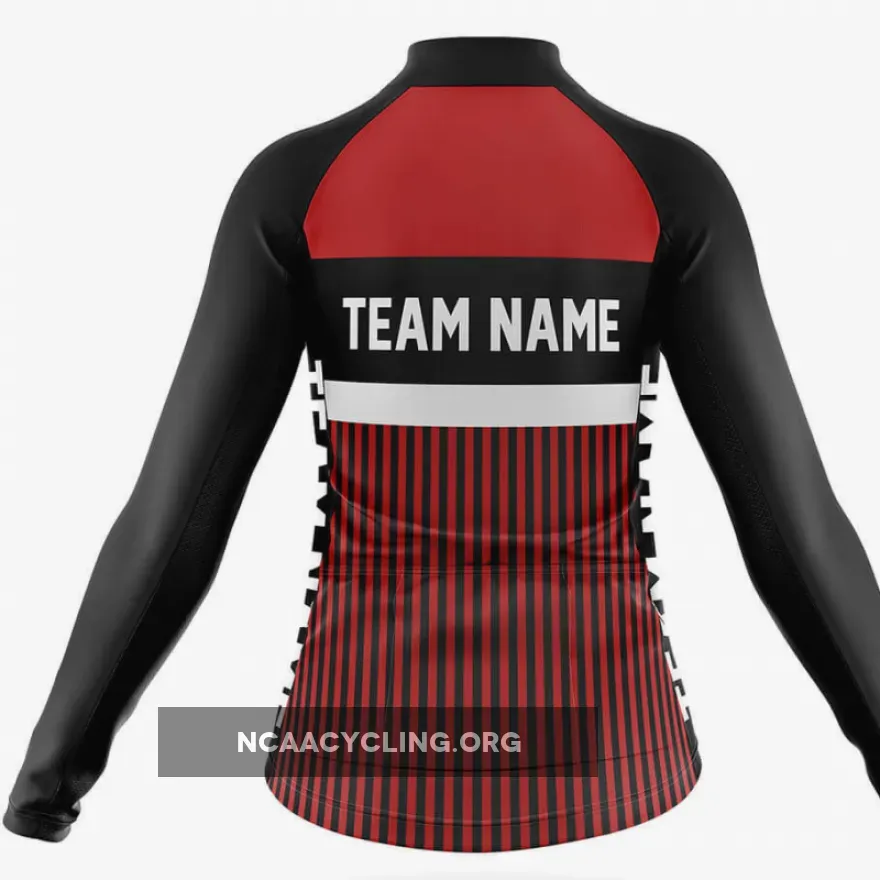 Custom Team Name M6 Red - Women's Cycling Kit / Full Set