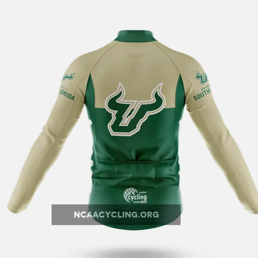 University of South Florida Long Sleeve Cycling Jersey Ver.2 University of South Florida Long Sleeve Cycling Jersey Ver.2