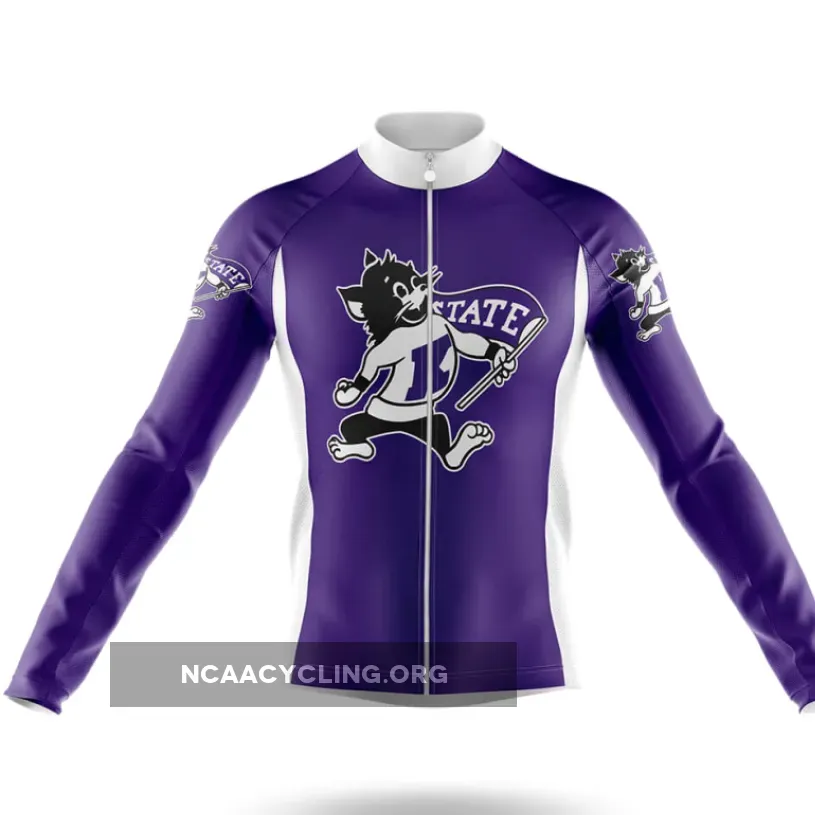 Online K State Wildcats Long Sleeve Cycling Jersey Only