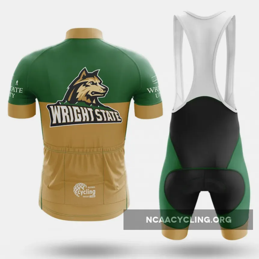 Wright State University Long Sleeve Cycling Jersey Ver.2 Wright State University Long Sleeve Cycling Jersey Ver.2