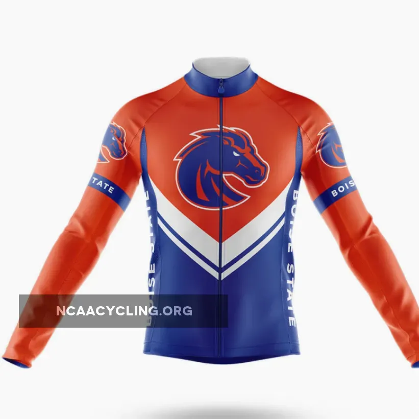 Boise State University Long Sleeve Cycling Jersey Ver.3