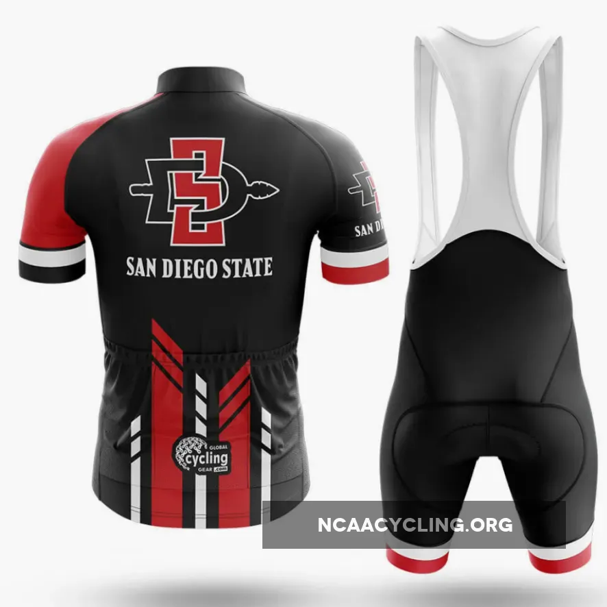 San Diego State University Colors Cycling Jersey Only San Diego State University Colors Cycling Jersey Only