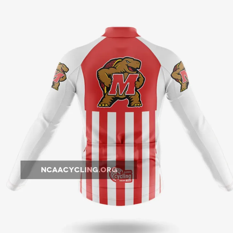 Maryland Mascot USA Long Sleeve Cycling Jersey Only Maryland Mascot USA Long Sleeve Cycling Jersey Only
