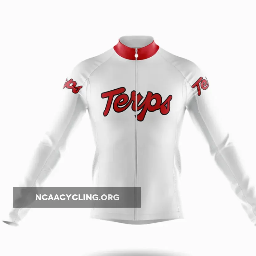 Maryland Terps Long Sleeve Cycling Jersey Restock
