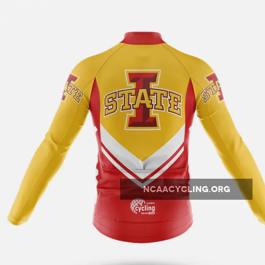 Iowa State University Long Sleeve Cycling Jersey Only Ver.3 Iowa State University Long Sleeve Cycling Jersey Only Ver.3