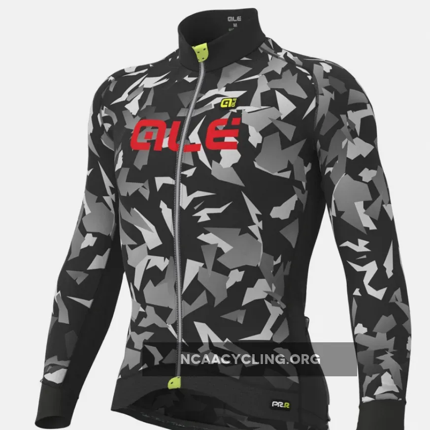 Ale PRR Glass Long Sleeve Jersey - Grey L01041819 Online