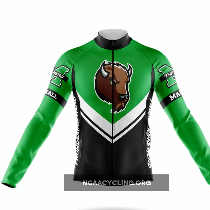 Marshall University Long Sleeve Cycling Jersey Ver.3