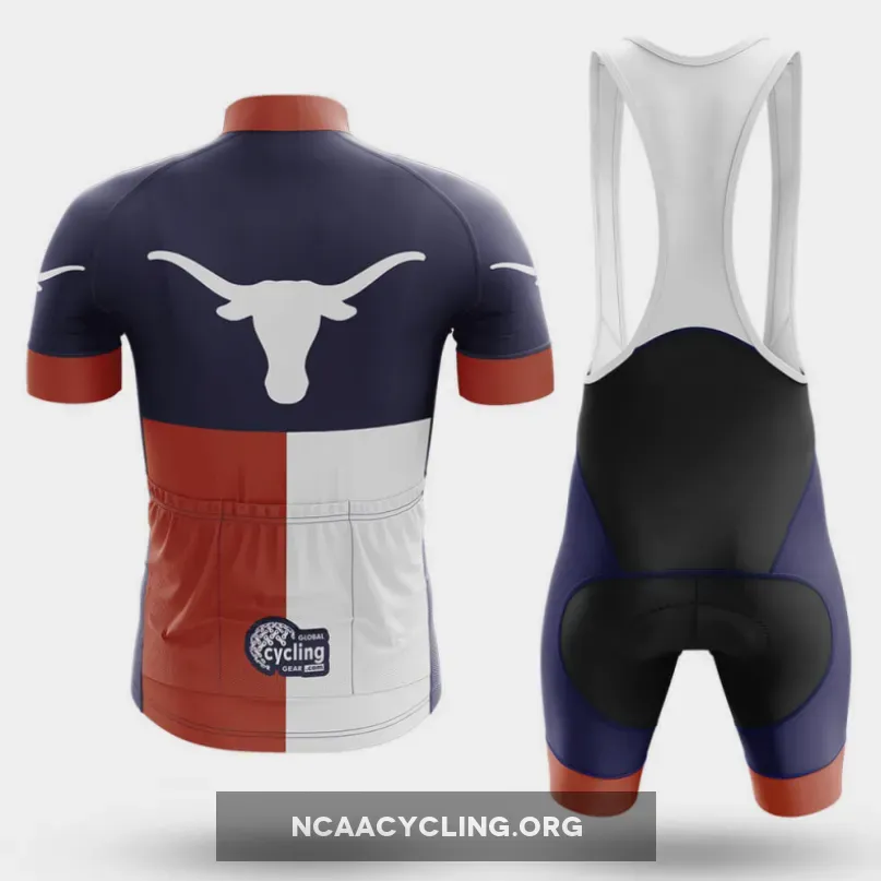 University of Texas Austin TX Long Sleeve Cycling Jersey University of Texas Austin TX Long Sleeve Cycling Jersey