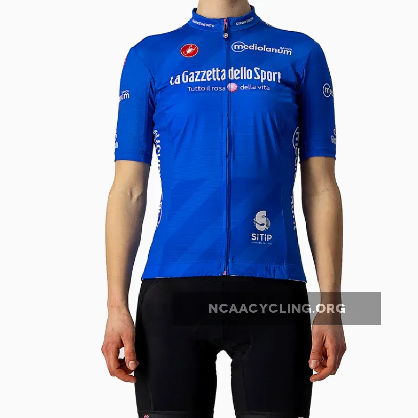 Giro d'Italia Competizione 2021 woman blue jersey giro italia 2021