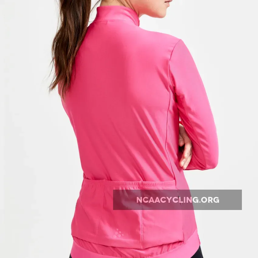 Craft Core Essence Woman Long Sleeves Jersey - Pink 1911435-738000 New Releases