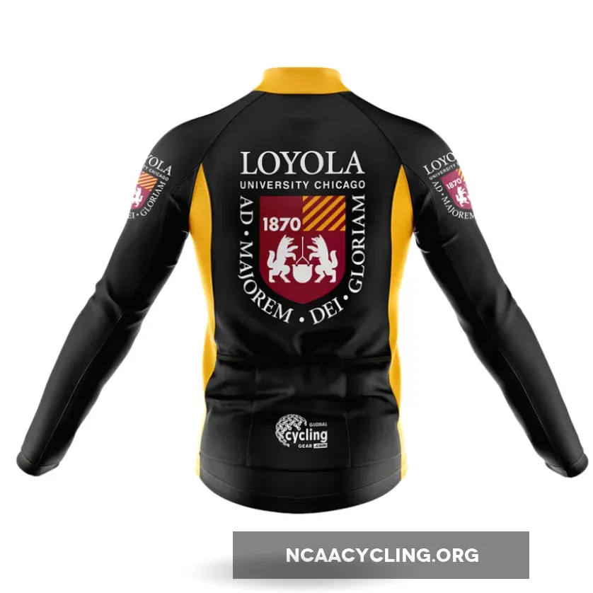 Loyola University Chicago 1870 Long Sleeve Cycling Jersey Loyola University Chicago 1870 Long Sleeve Cycling Jersey