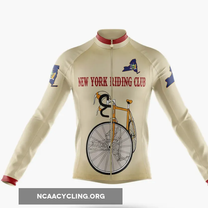 New York Riding Club - Men's Cycling Kit / Long Sleeve Jersey