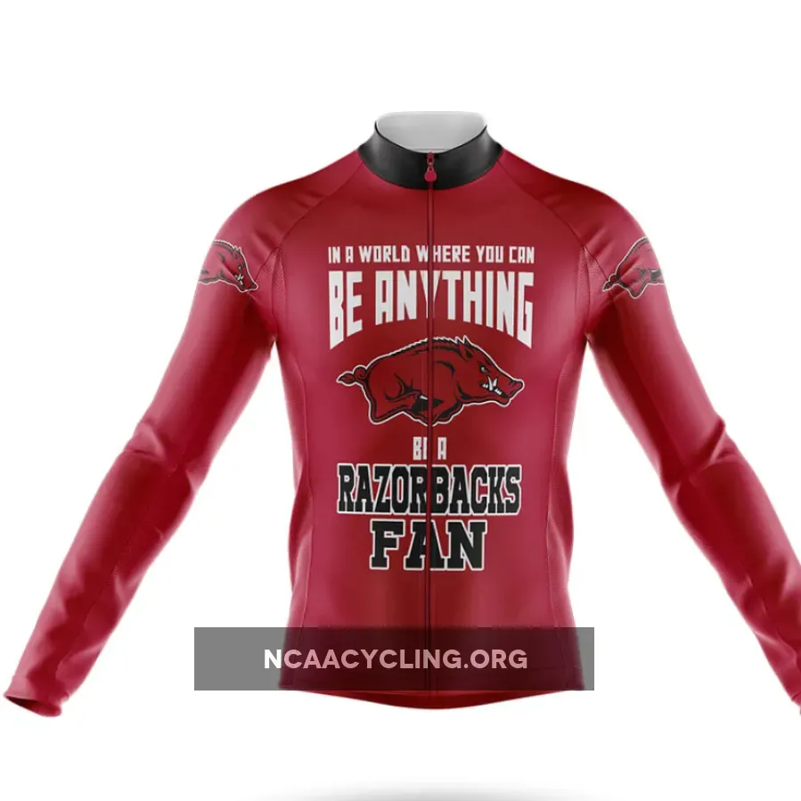 Where To Buy Razorbacks Fan Long Sleeve Cycling Jersey