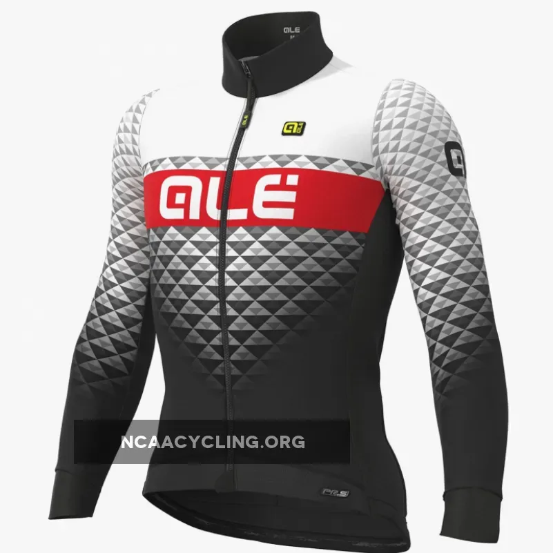 Ale PR-S Hexa Long Sleeve Jersey - White L20007467 For Sale