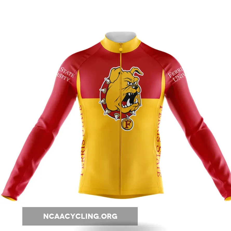 Ferris State University V2 Cycling Kit - Long Sleeve Jersey