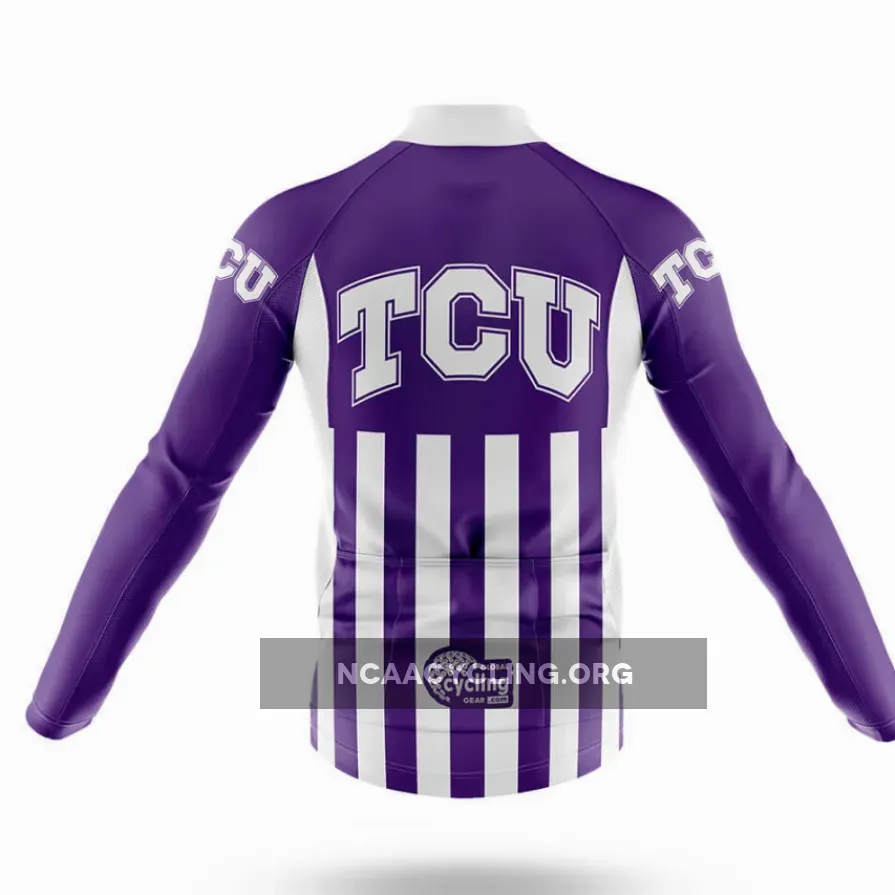 Texas Christian University USA Long Sleeve Cycling Jersey Only