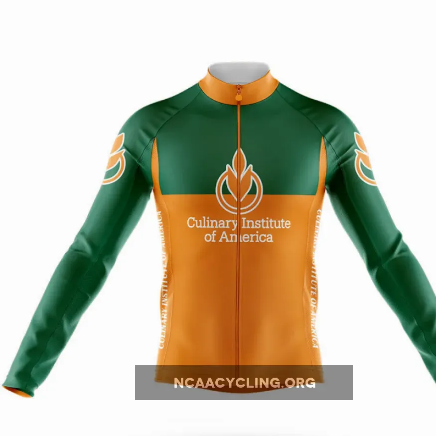 Culinary Institute of America Long Sleeve Cycling Jersey Ver.2