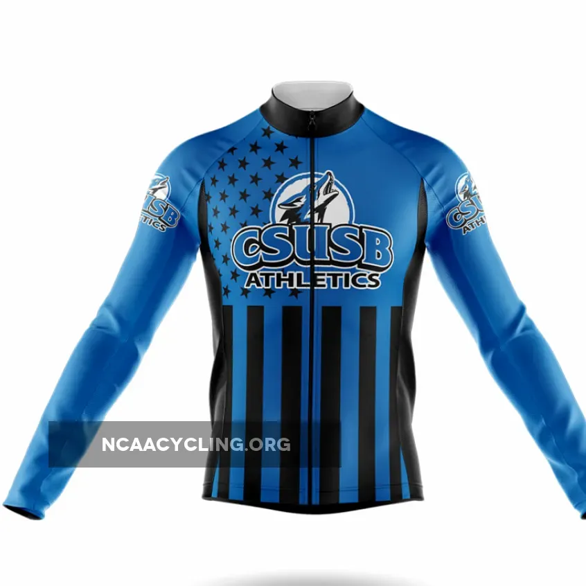 California State University San Bernardino USA Long Sleeve Cycling Jersey Only