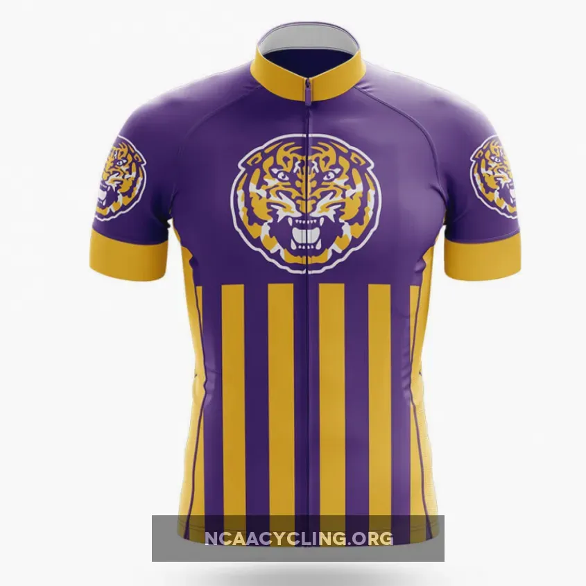 Louisiana State University USA Cycling Jersey For Sale