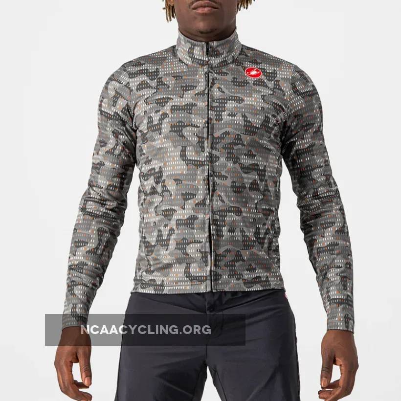 Castelli Unlimited Thermal long sleeves jersey - Grey castelli long sleeve jersey