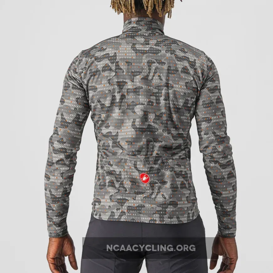 Castelli Unlimited Thermal long sleeves jersey - Grey castelli long sleeve jersey