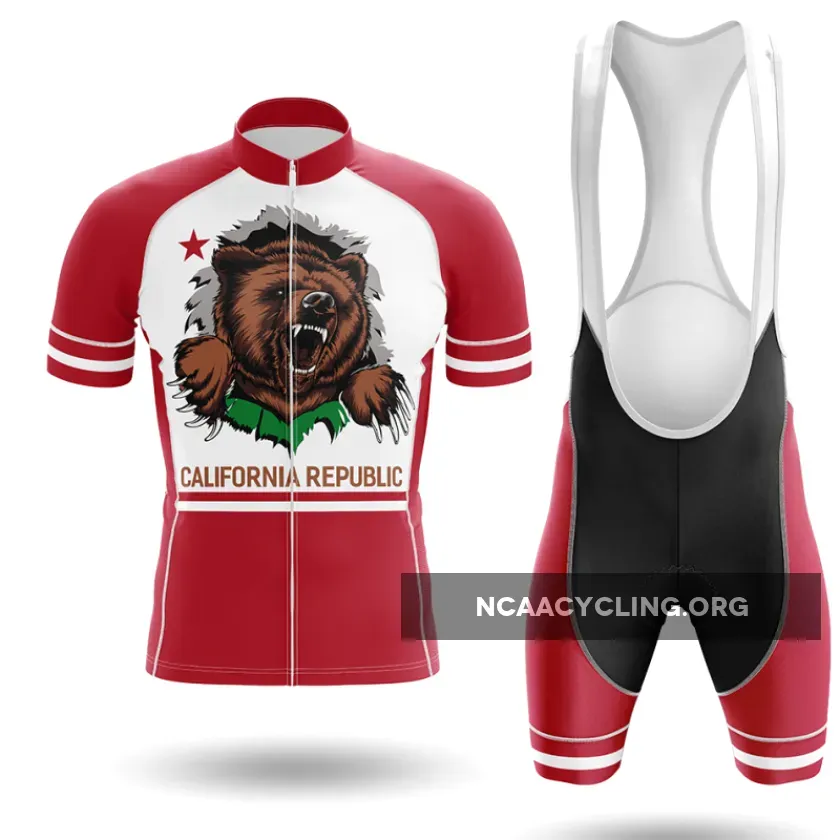California Republic V2 - Men's Cycling Kit / Full Set