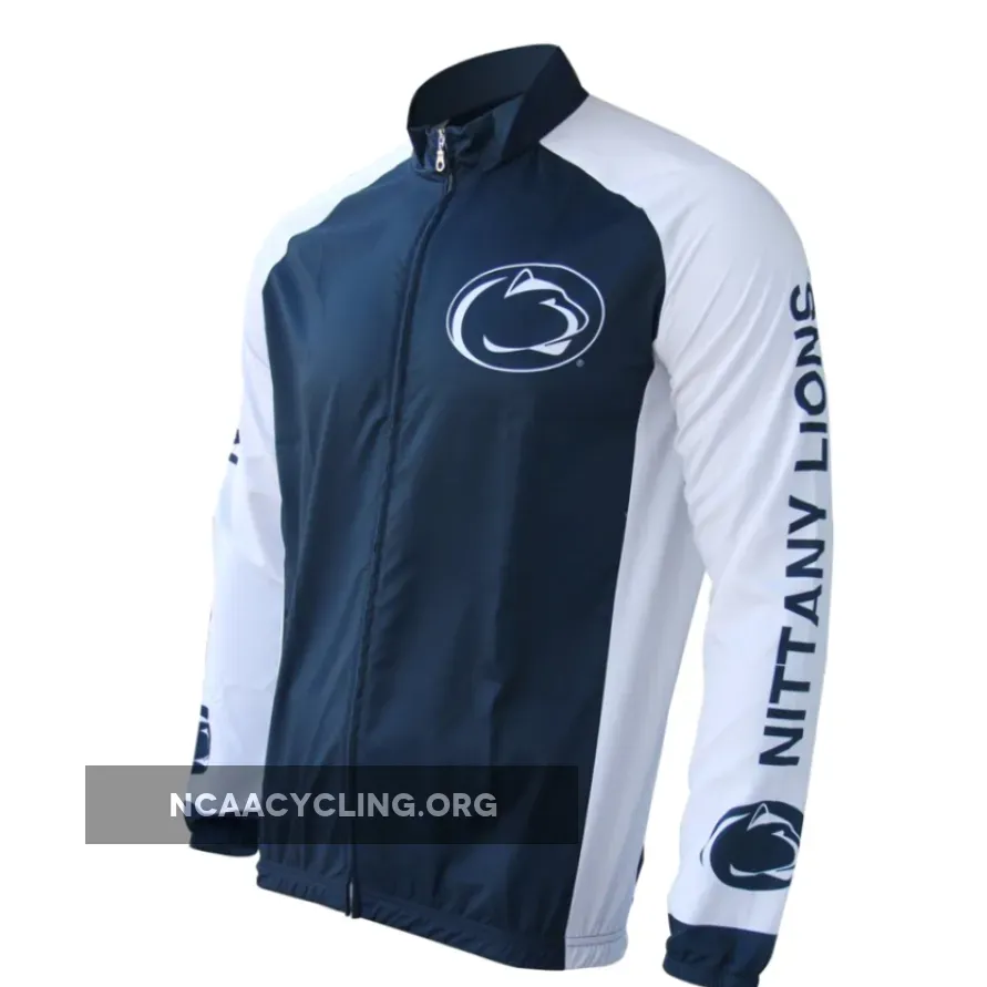 NCAA PSU The Pennsylvania State University Penn State Nittany Lions Long Sleeve Cycling Jerseys