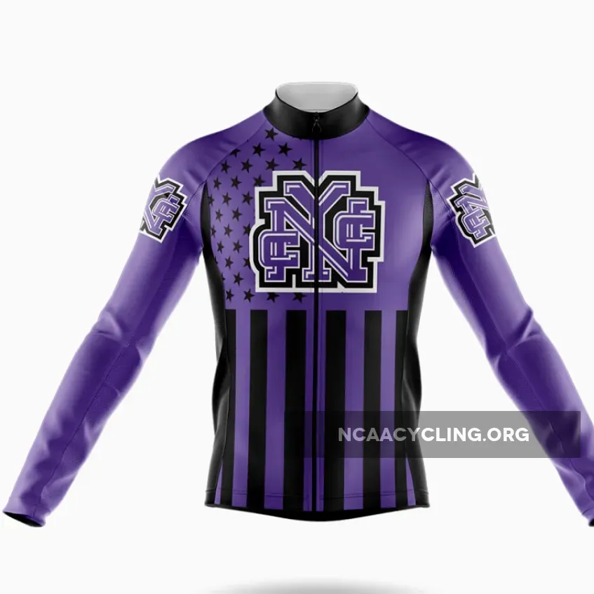 City College of New York USA Long Sleeve Cycling Jersey Only