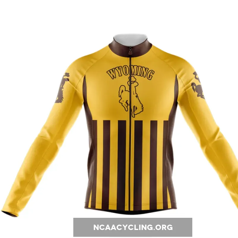 University of Wyoming USA Long Sleeve Cycling Jersey
