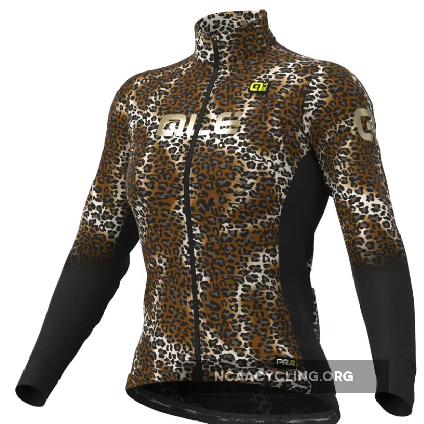 Ale PRR Maculato Woman Long Sleeve Jersey - Black L20048401 New Releases