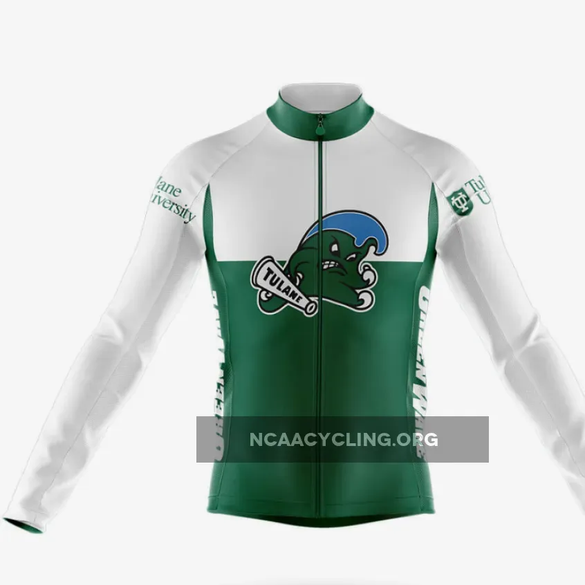 Tulane University V2 Long Sleeve Cycling Jersey Only Online