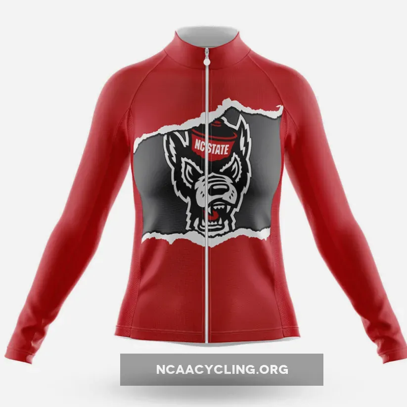 North Carolina State University - Women's Long Sleeve Cycling Jersey Only