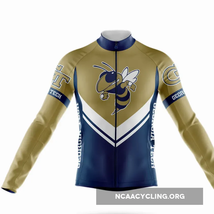 Georgia Tech Long Sleeve Cycling Jersey Ver.3 Restock