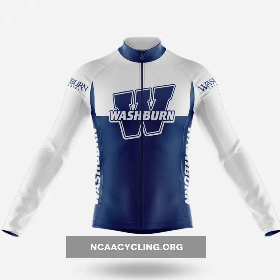 Washburn University Long Sleeve Cycling Jersey Ver.2