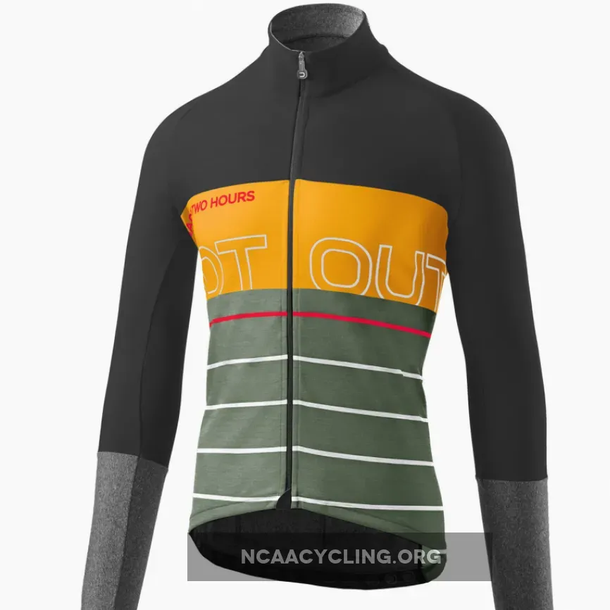 Dotout Fanatica Wool Long Sleeves Jersey - Black Yellow A20M620-901 Online