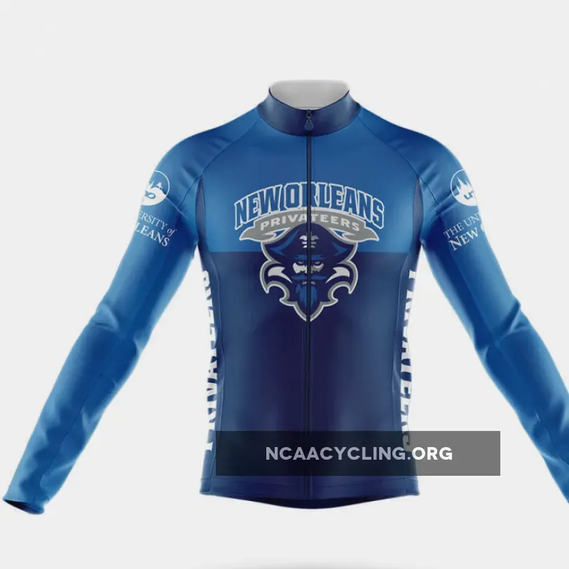 University of New Orleans V2 Long Sleeve Cycling Jersey Only
