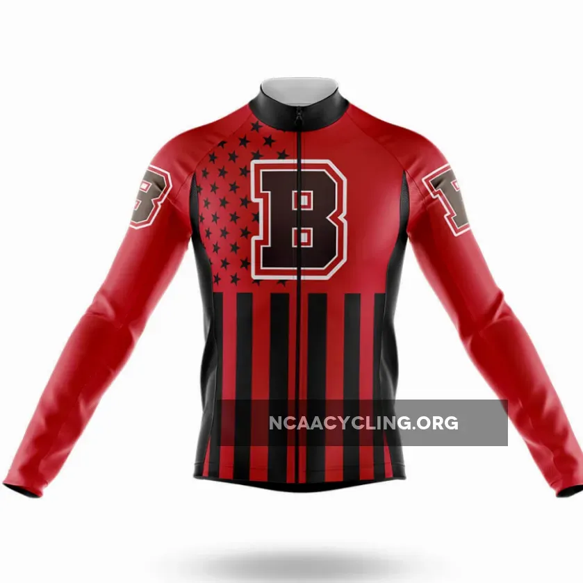 Brown University USA Long Sleeve Cycling Jersey
