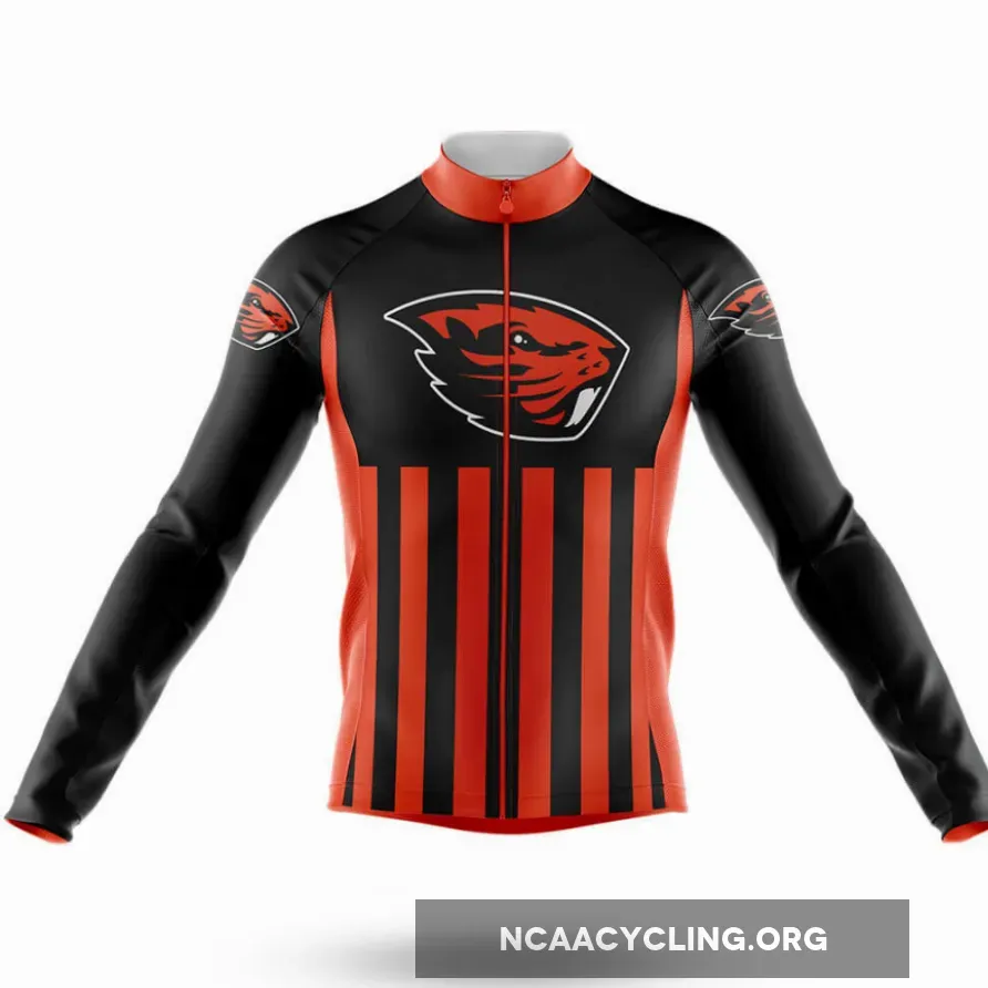 Oregon State University USA Long Sleeve Cycling Jersey Oregon State University USA Long Sleeve Cycling Jersey