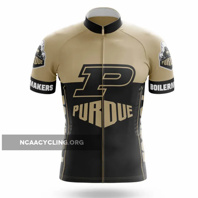 Purdue Bibs - Purdue University V2 - Men's Cycling / Jersey Only