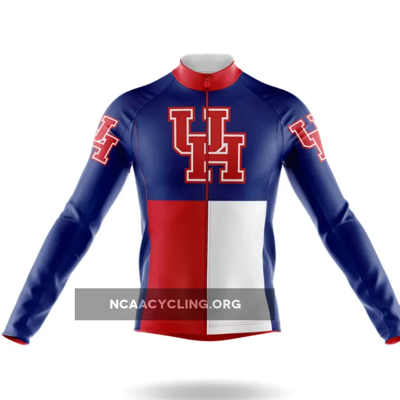 University of Houston TX Long Sleeve Cycling Jersey Only