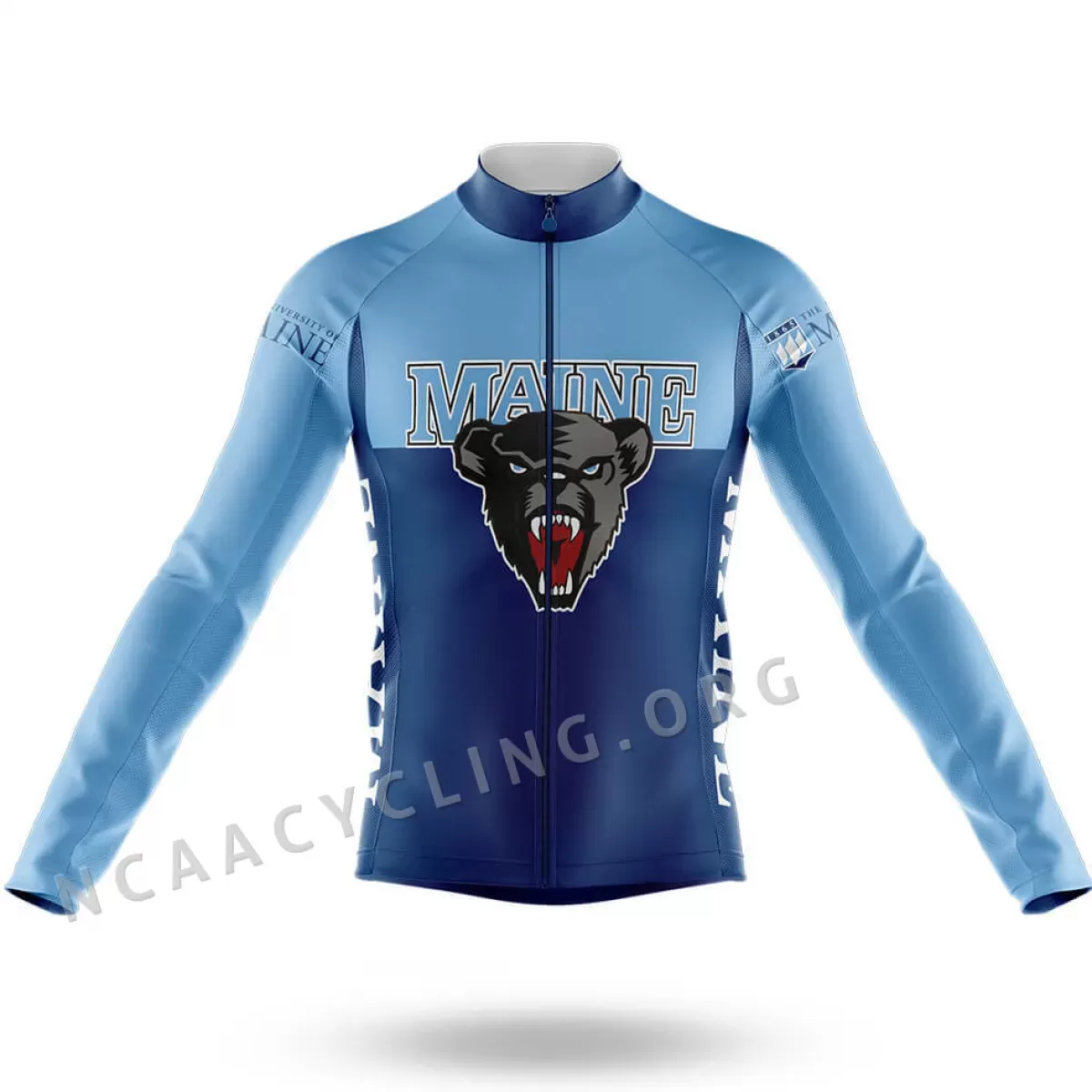 University of Maine Long Sleeve Cycling Jersey Ver.2