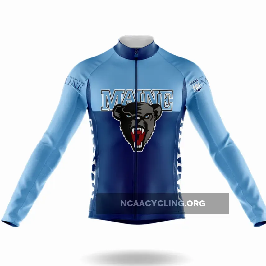 University of Maine Long Sleeve Cycling Jersey Ver.2