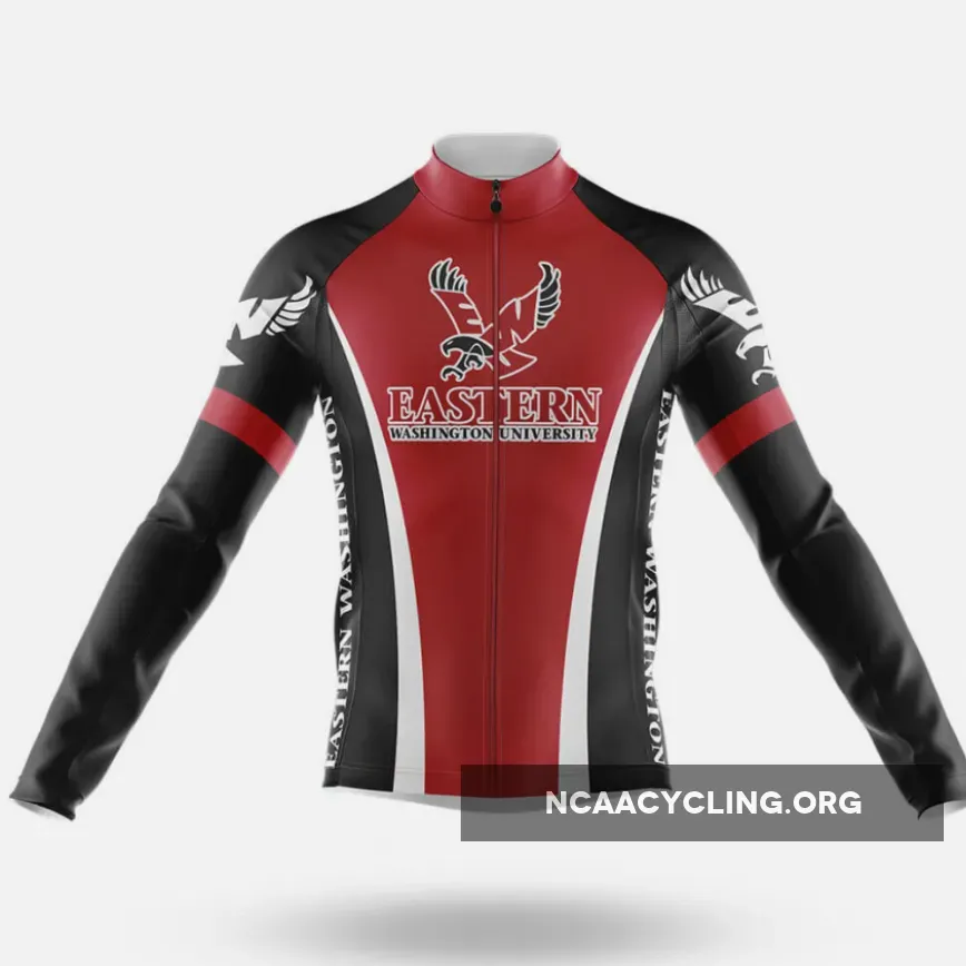 Eastern Washington University Long Sleeve Cycling Jersey Only
