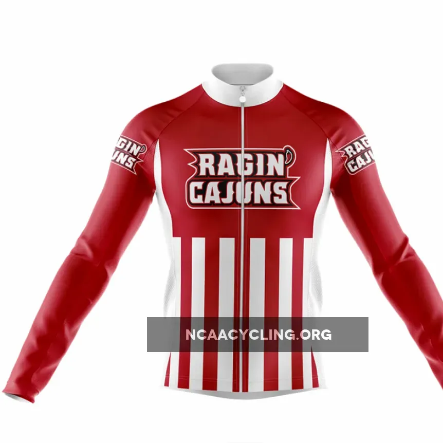 University of Louisiana Lafayette USA Long Sleeve Cycling Jersey Only