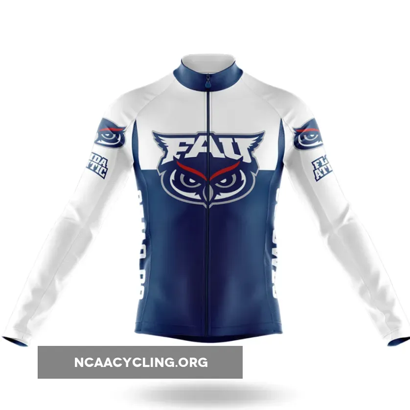 Florida Atlantic University Long Sleeve Cycling Jersey Ver.2