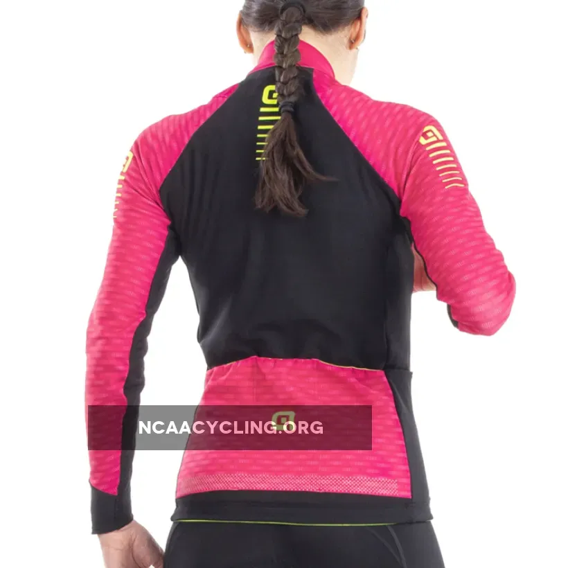 Ale PRR Green Road Long Sleeve Woman Jersey - Pink L21009638 For Sale