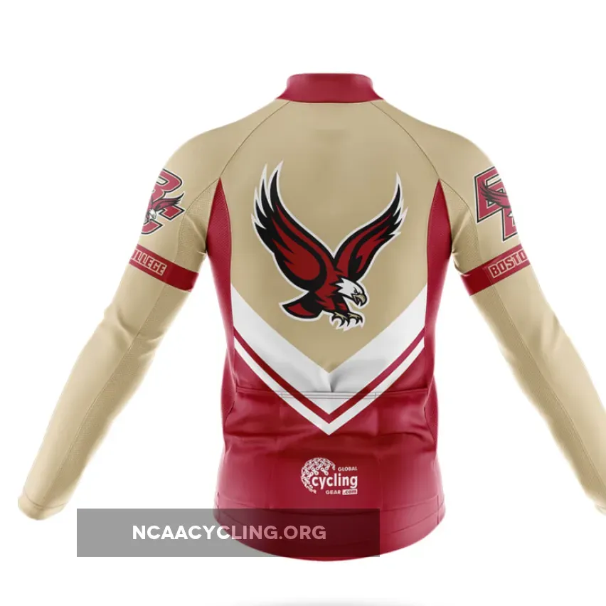 Boston College Long Sleeve Cycling Jersey Ver.3 Boston College Long Sleeve Cycling Jersey Ver.3