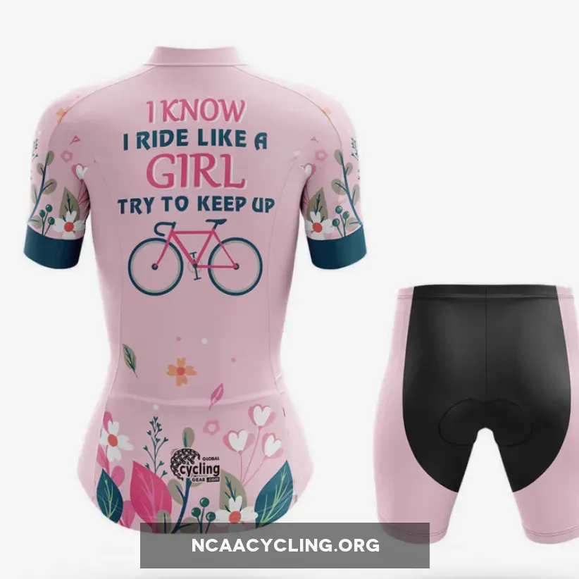 Like A Girl V4 - Women - Cycling Kit / Full Set