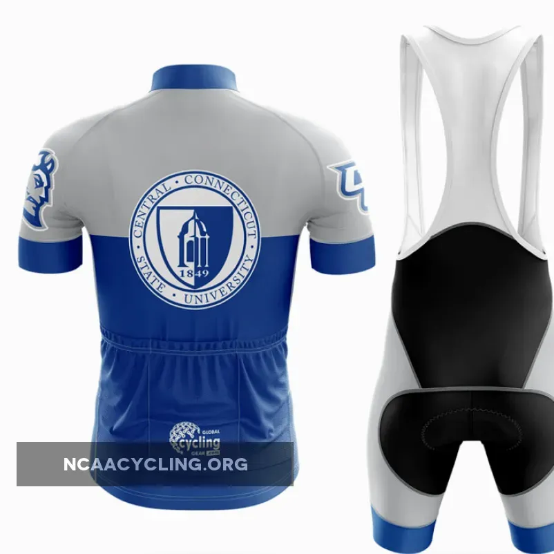 Central Connecticut State University Long Sleeve Cycling Jersey Ver.2 Central Connecticut State University Long Sleeve Cycling Jersey Ver.2