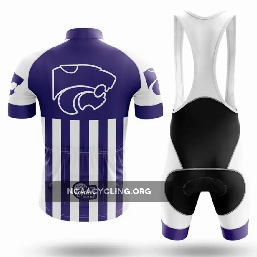 Kansas State University USA Long Sleeve Cycling Jersey Only